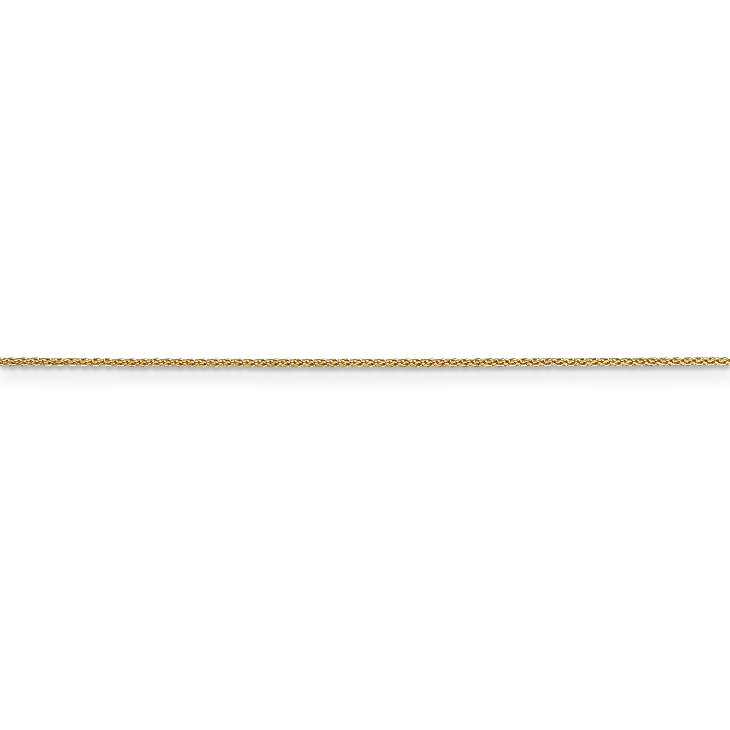 14k .65mm D/C Spiga with Lobster Clasp Chain