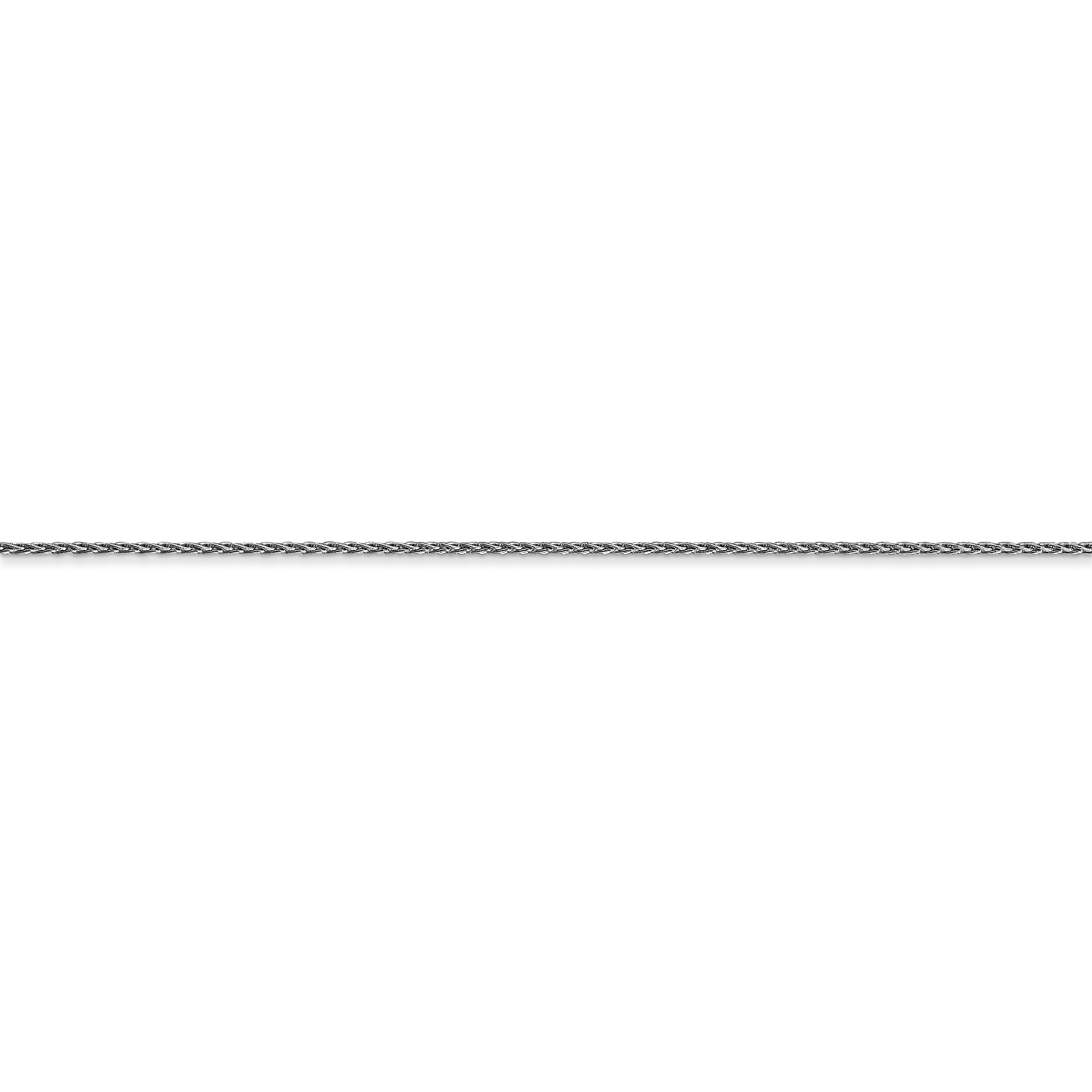 14k WG 1mm Parisian Wheat Chain