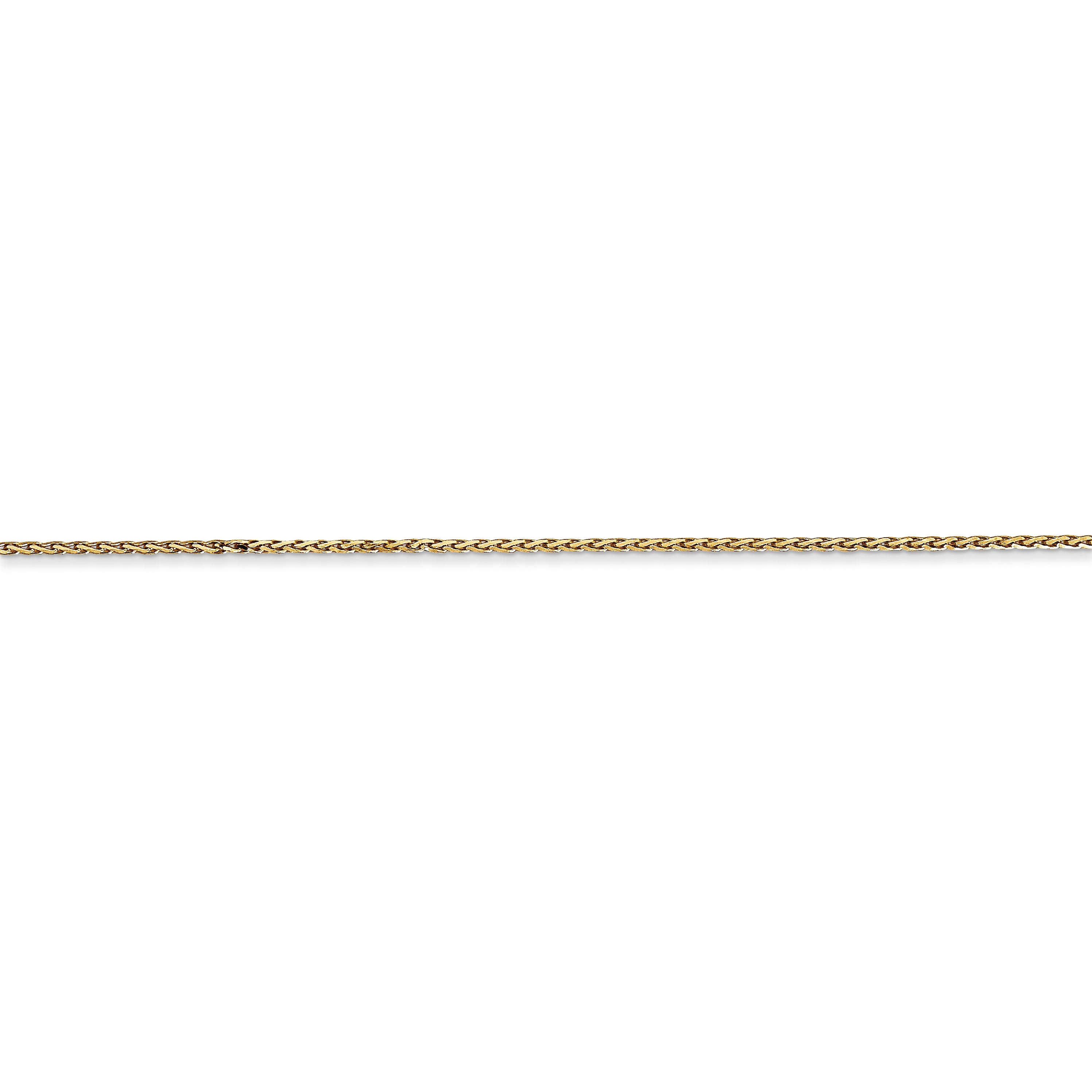 14k .8mm D/C Parisian Wheat Chain