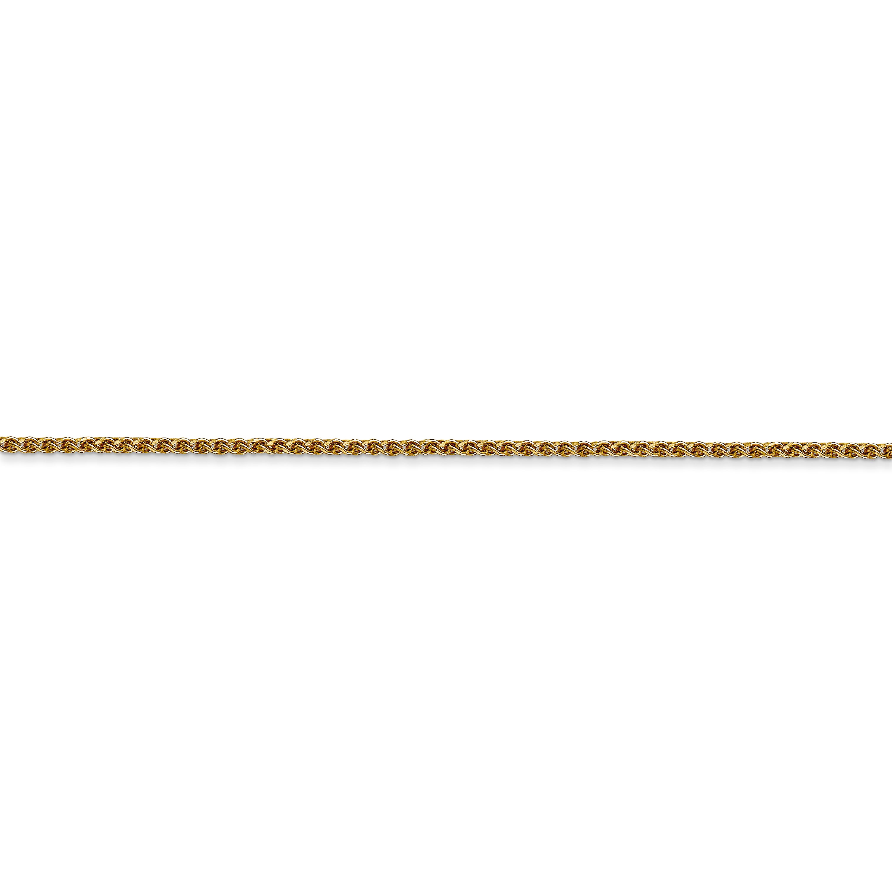 14k 1.2mm D/C Spiga Chain