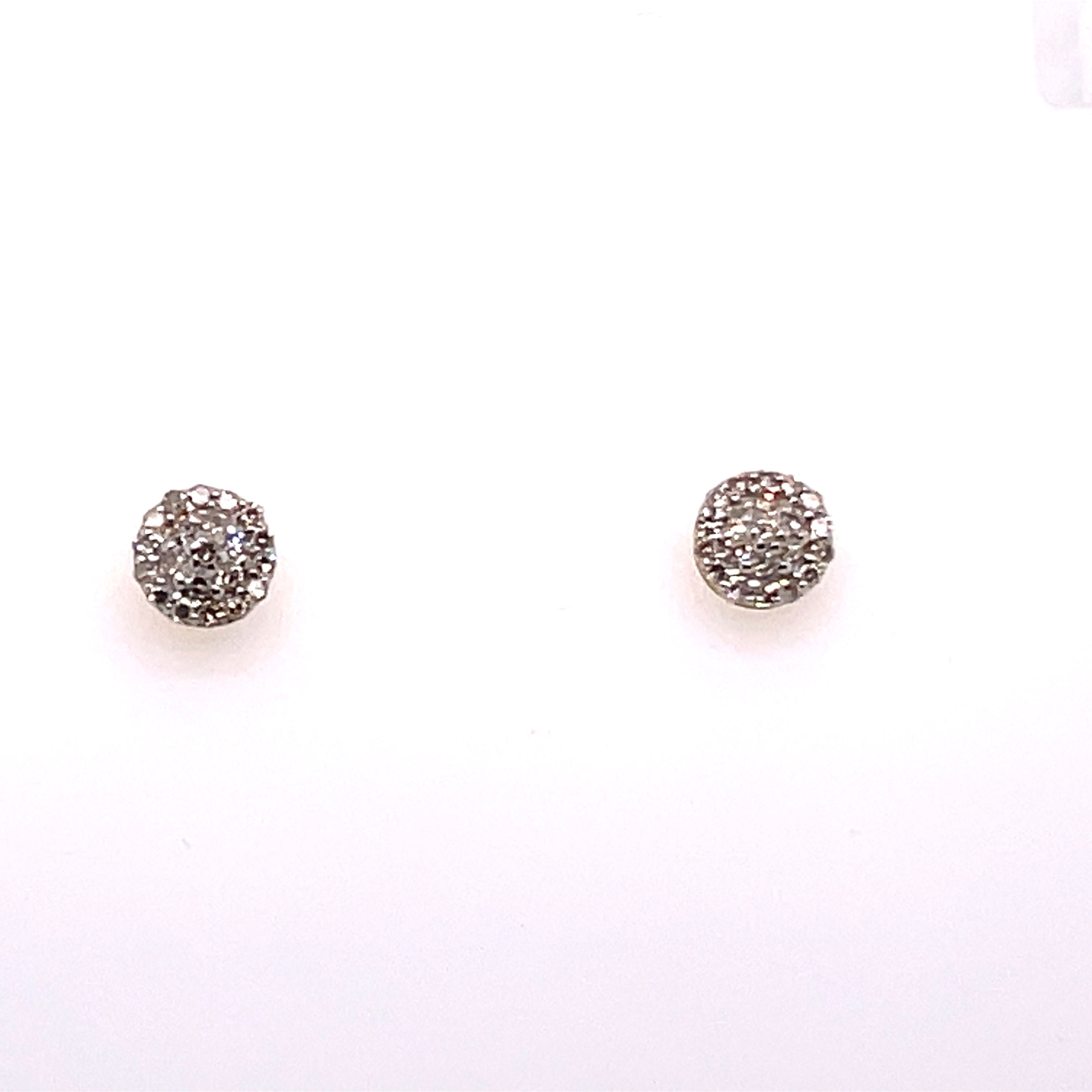 10K Yellow Gold 1/4 Ct.Tw. Diamond Round Shape Stud Earrings