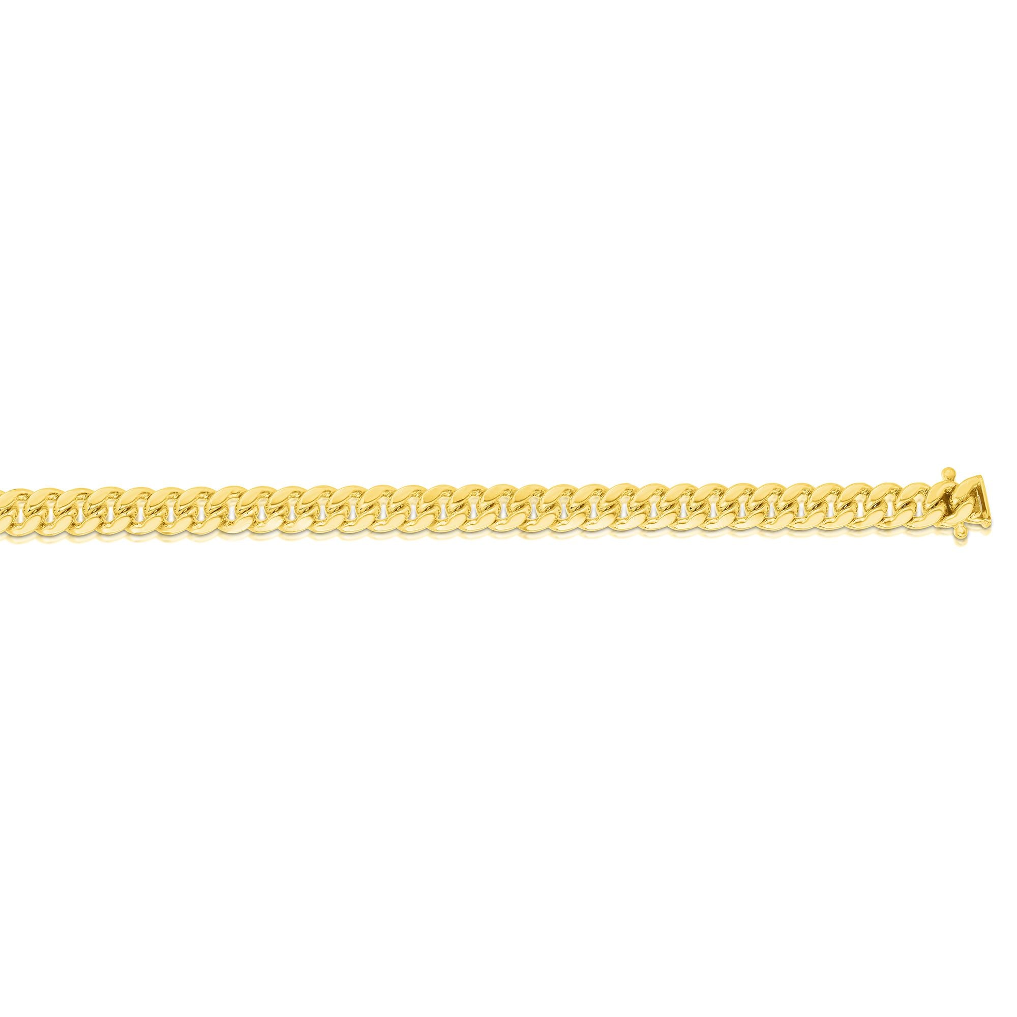 14K Gold 4.9mm Classic Miami Cuban