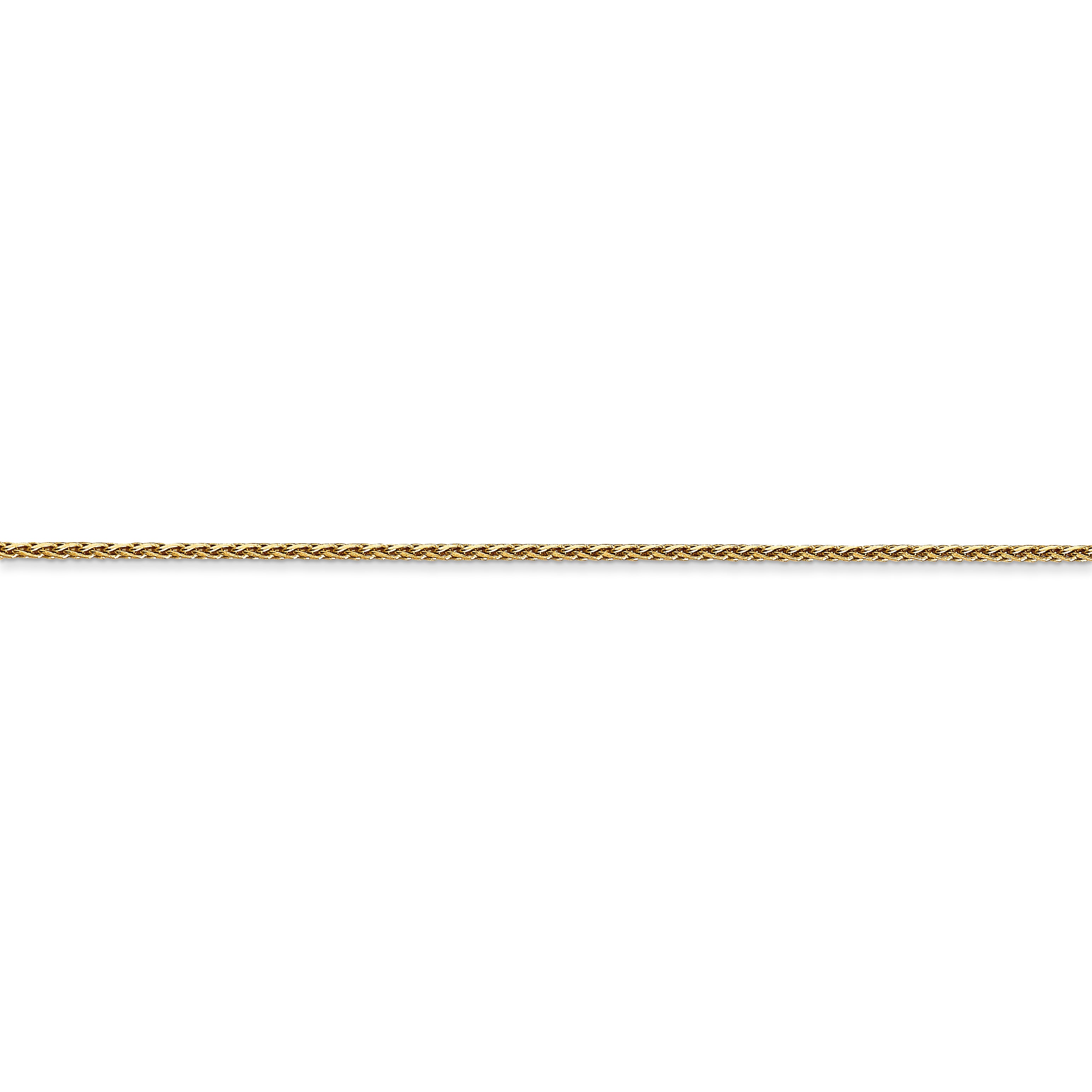 14K 1mm D/C Parisian Wheat Chain