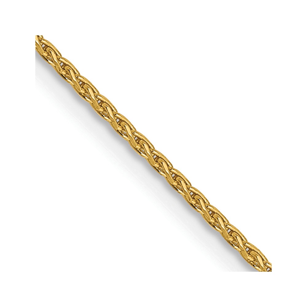 14K 1mm D/C Parisian Wheat Chain